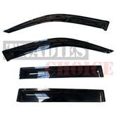 TRADIESCHOICE Premium Weathershields Weather Shields for Toyota Landcruiser 200 series 2007-2021| Stylish and Functional Upgrades